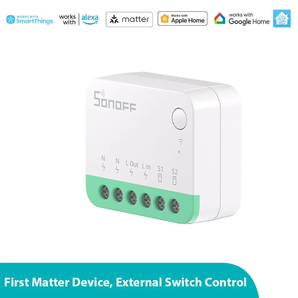 SONOFF MINI Extreme Wi-Fi Smart Switch (Matter-enabled) | MINIR4M