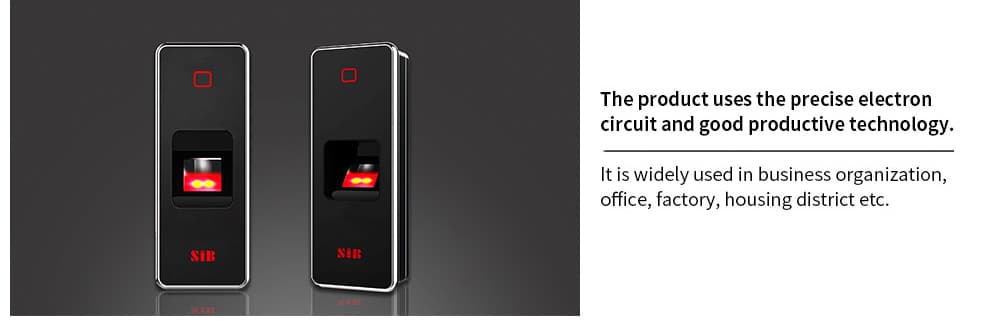 SIB F7EM-W (Waterproof Fingerprint & Card Reader), image 2