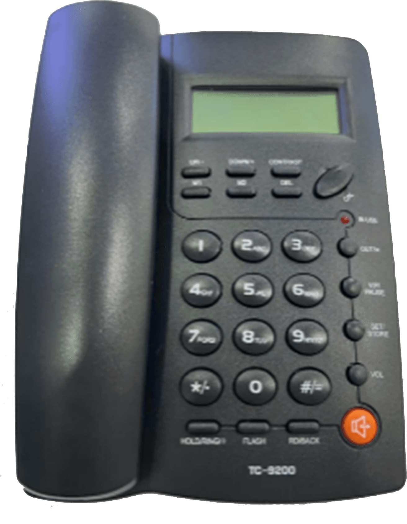 Telephone HX898(23) (black, LCD)