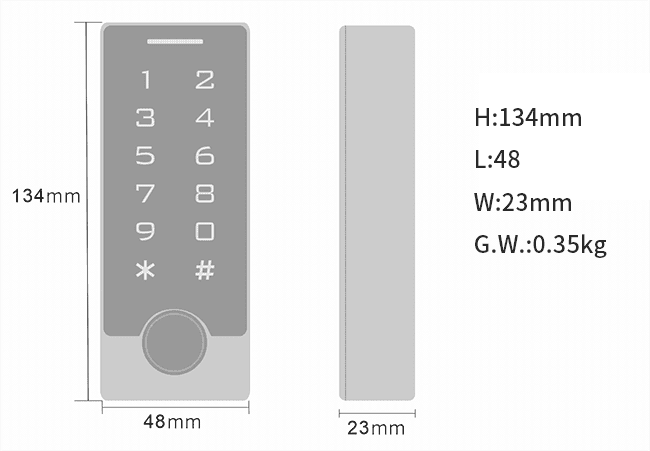 SIB TF2MF-W (MF IC Card 13.56MHz Mifare), image 6