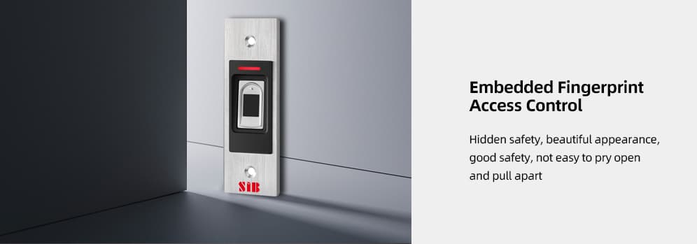 SIB EF39EM-W (Fingerprint & Card Reader), image 2