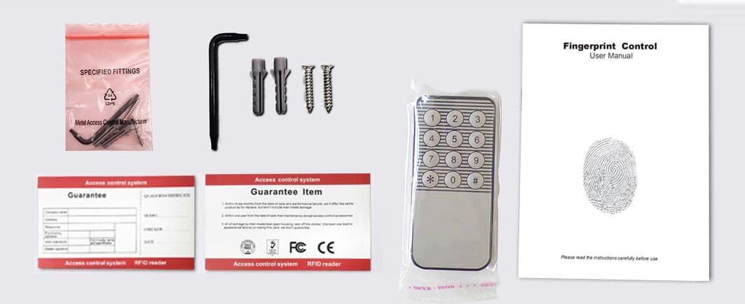 SIB F3EM-W (Fingerprint & Card Reader), image 8