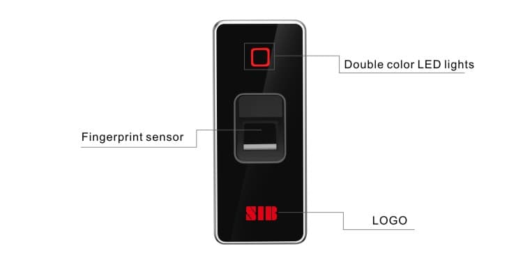 SIB F7EM-W (Waterproof Fingerprint & Card Reader), image 4