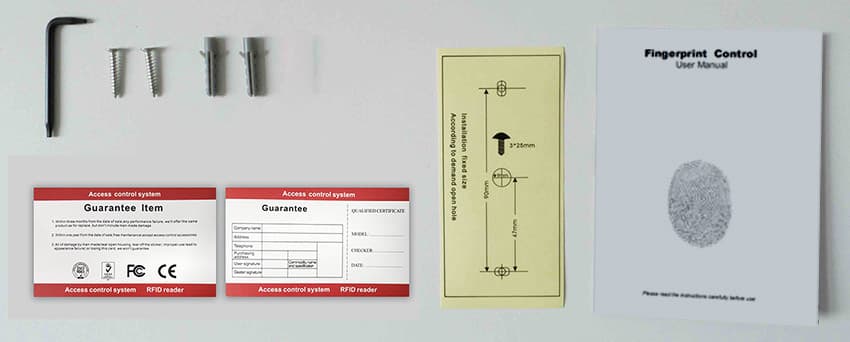 SIB F7EM-W (Waterproof Fingerprint & Card Reader), image 5