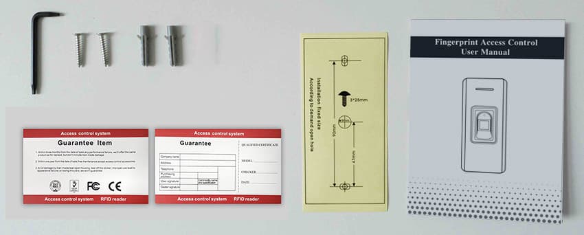 SIB EF39EM-W (Fingerprint & Card Reader), image 6
