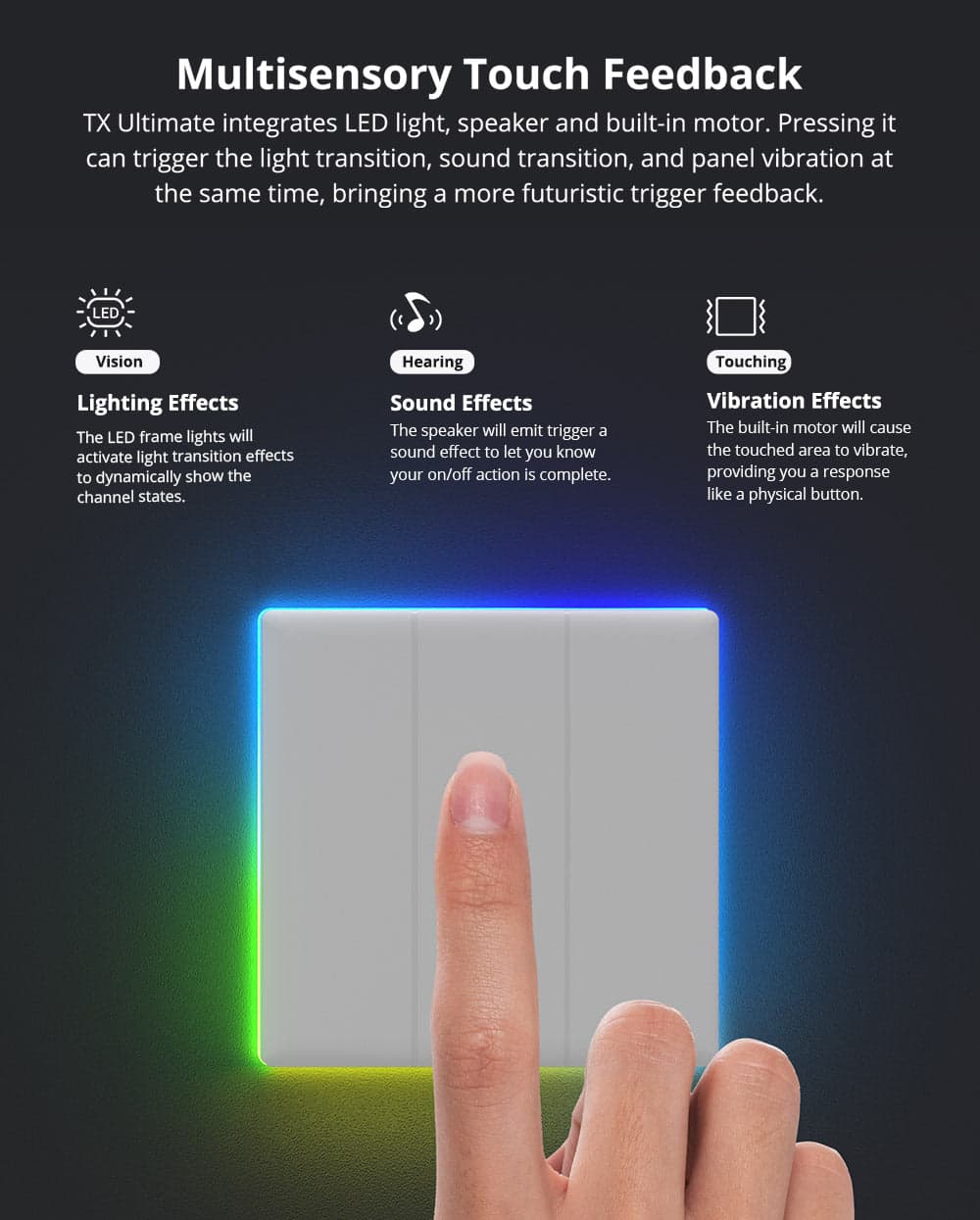 SONOFF TX Ultimate Smart Touch Wall Switch | T5 US & UK thumbnail 6