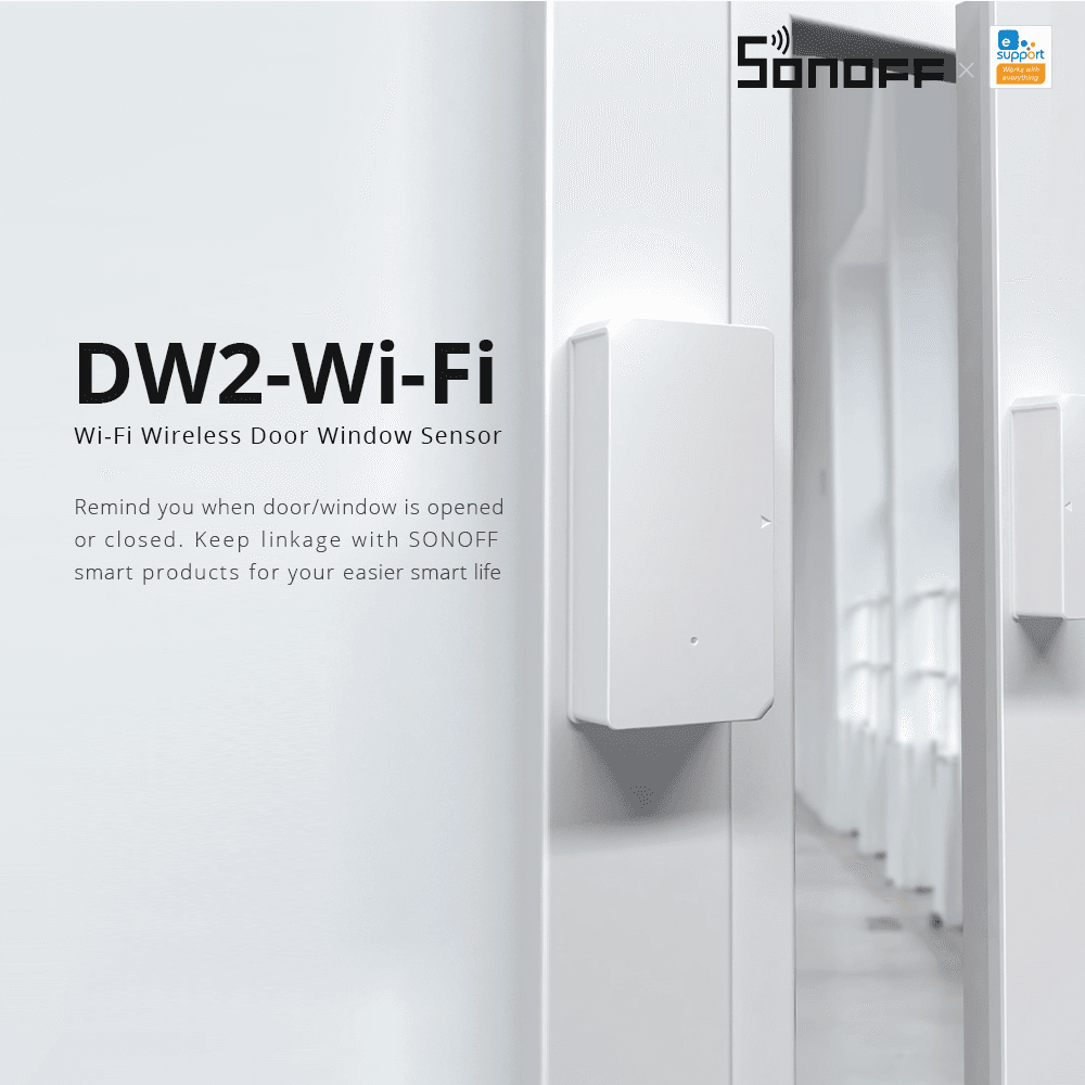 SONOFF DW2-Wi-Fi – Wireless Door/Window Sensor, featured media 1