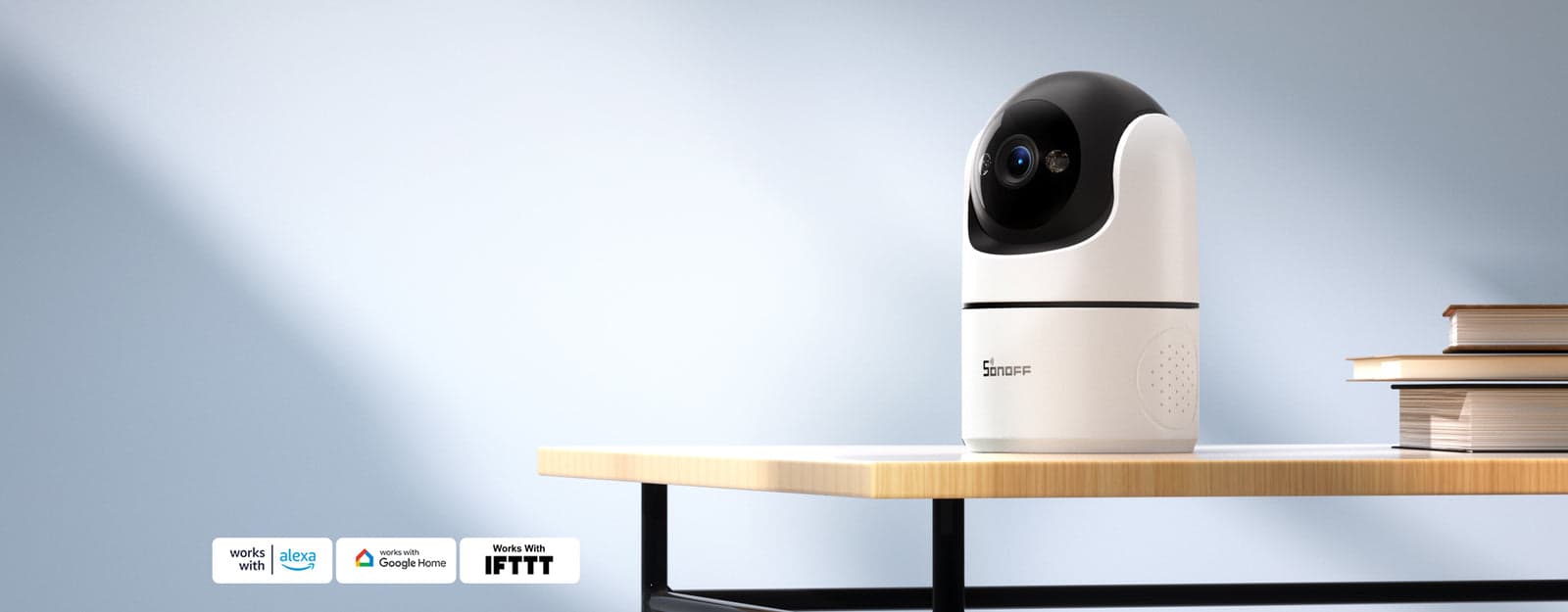 SONOFF CAM Pan-Tilt 2 Smart Indoor Home Security Camera | CAM-PT2, featured media 1