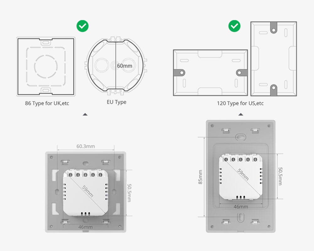 SONOFF TX Ultimate Smart Touch Wall Switch | T5 US & UK thumbnail 11