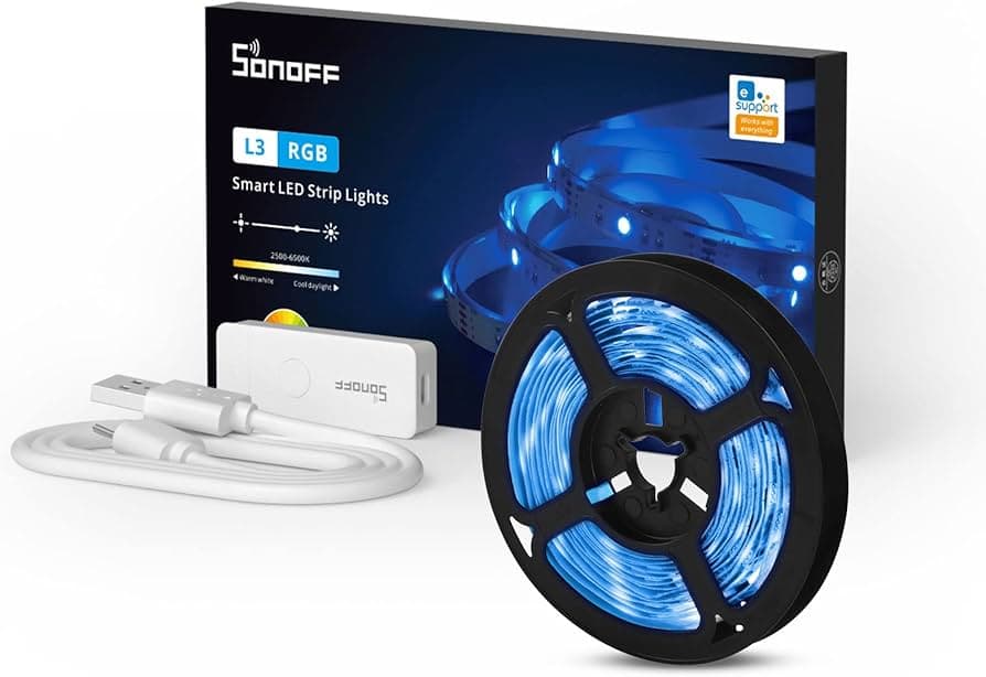 SONOFF L3 RGB Smart LED Strip Lights-5M/16.4Ft