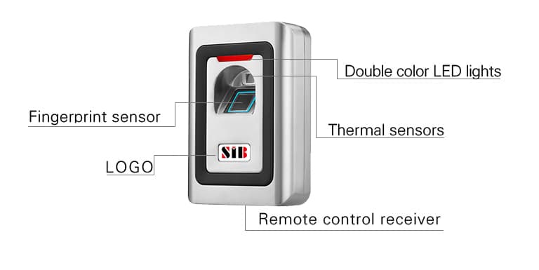 SIB F1EM (Fingerprint & Card Reader), image 4