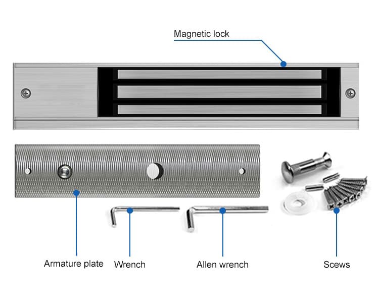 SIB L280B-5 (Magnetic lock, 280kg, cabinet), image 2