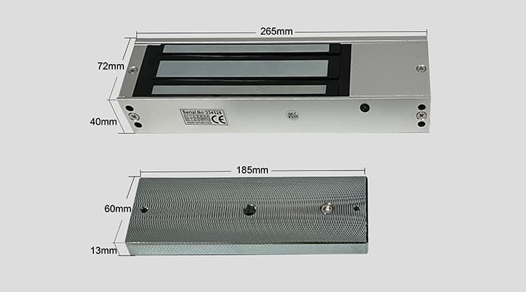SIB L500B-5 (Magnetic lock, 500kg, cabinet), image 1