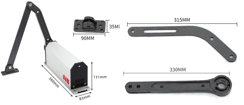 SIB D03 (Curved arm door opener), image 2