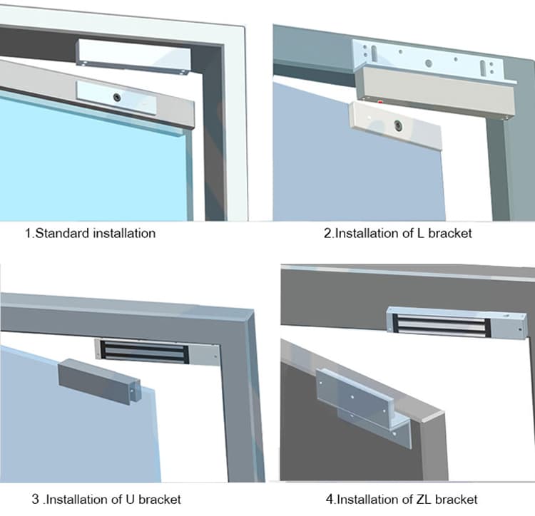 SIB L500B-5 (Magnetic lock, 500kg, cabinet), image 3