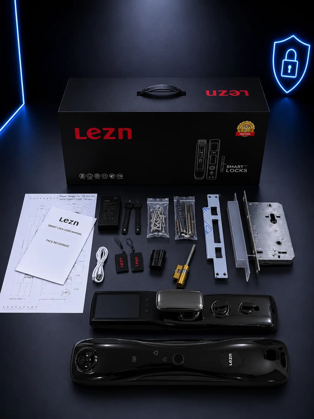 Lezn i7 Face version (Shiny silver), image 1