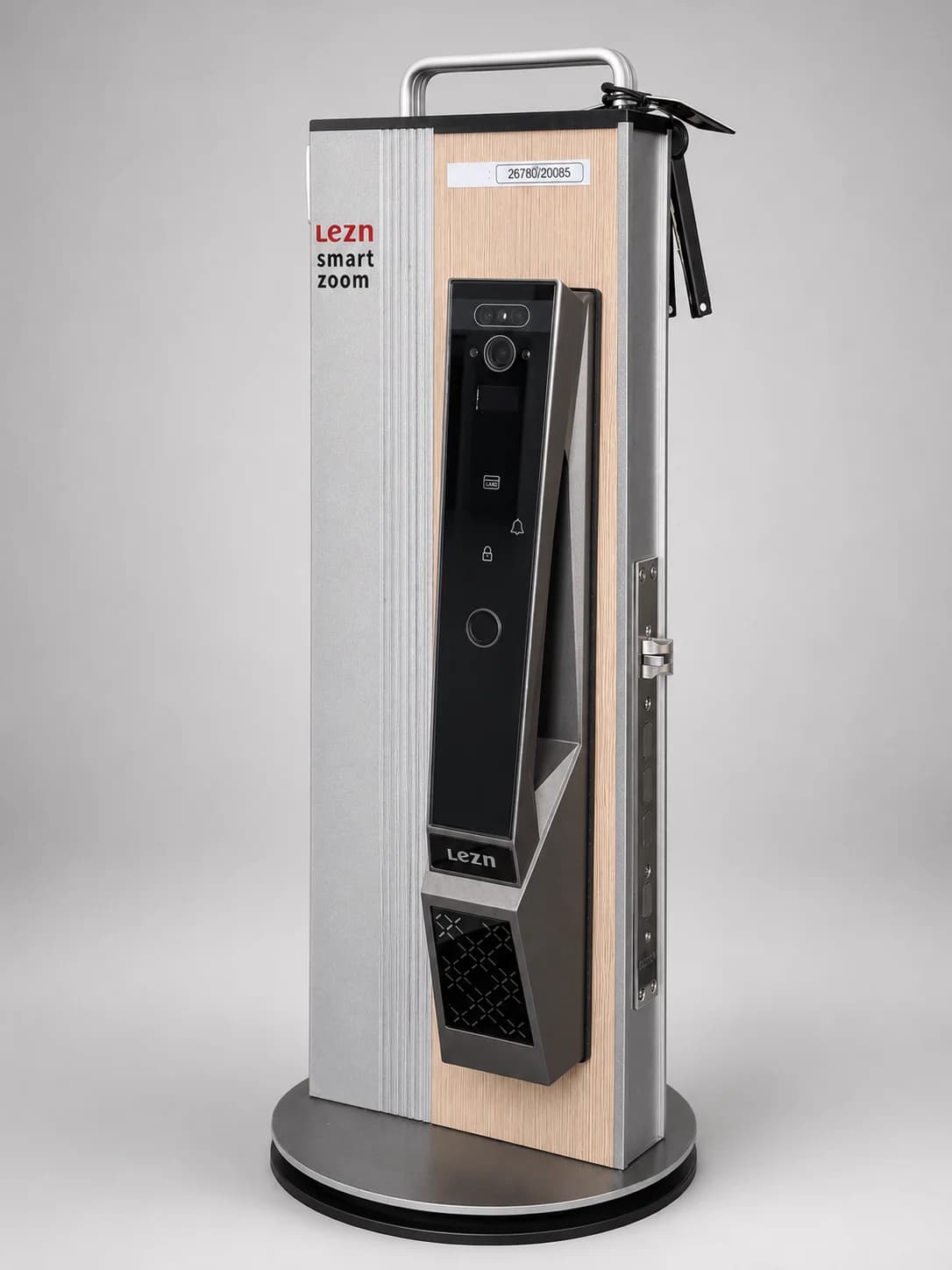 Lezn R9 Face version (Active Video Intercom, Shiny Silver), image 1