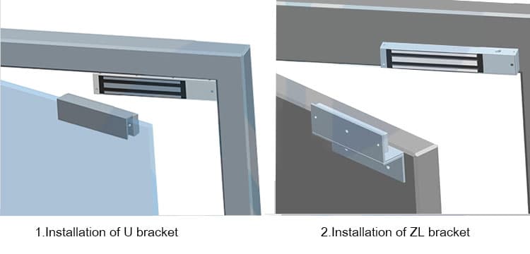 SIB L280B-5 (Magnetic lock, 280kg, cabinet), image 4