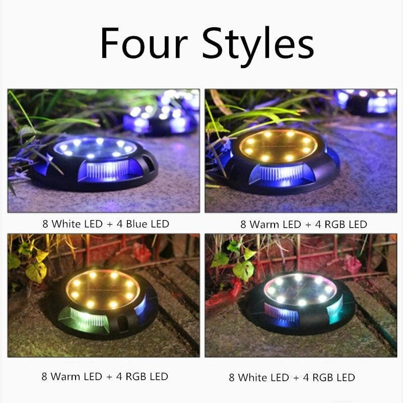 SS Circle Solar Lawn Light, image 5
