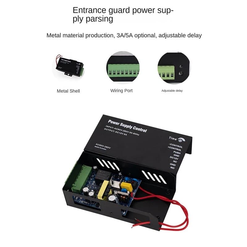 SIB Power Supply Control (12V 5A, battery support), image 1
