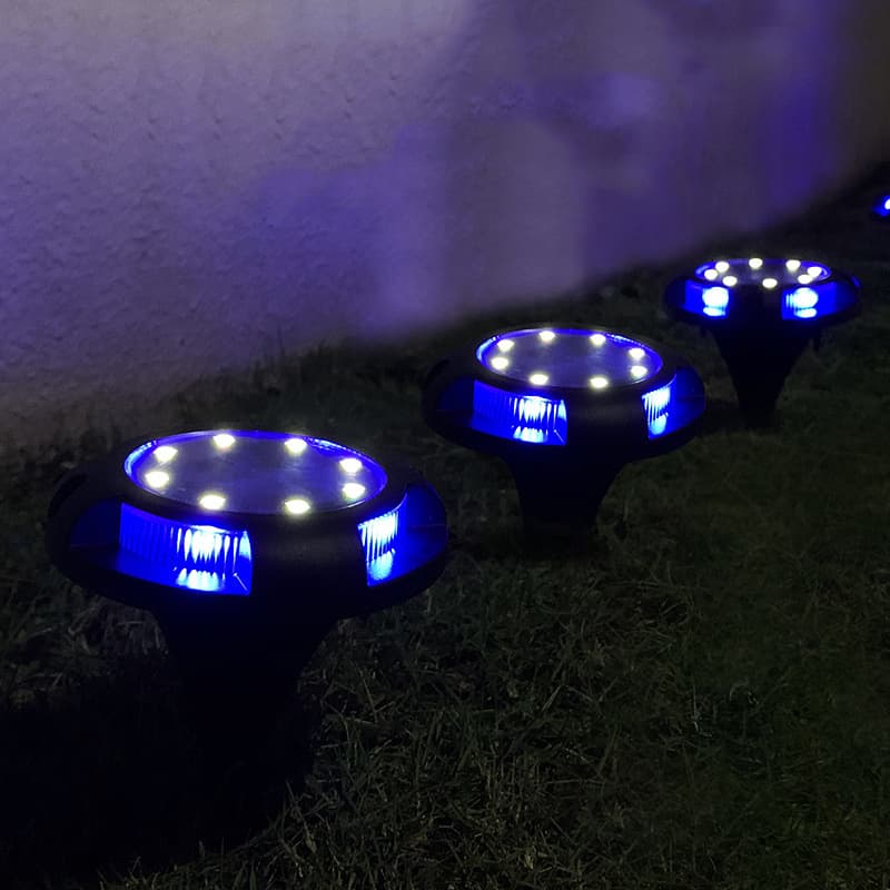 SS Circle Solar Lawn Light, image 6