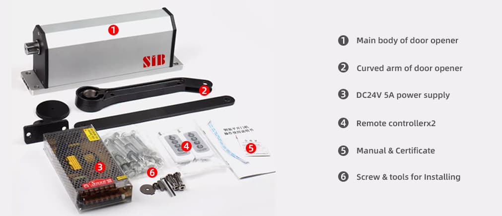 SIB D03 (Curved arm door opener), image 4